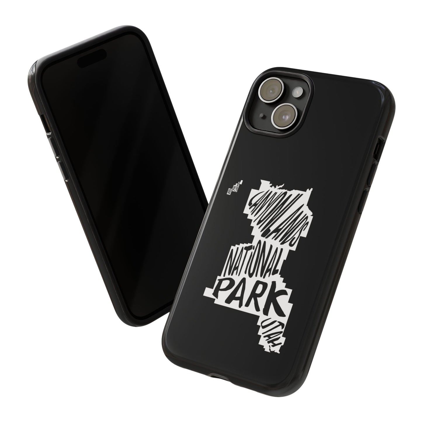 Canyonlands National Park Phone Case - Map Design
