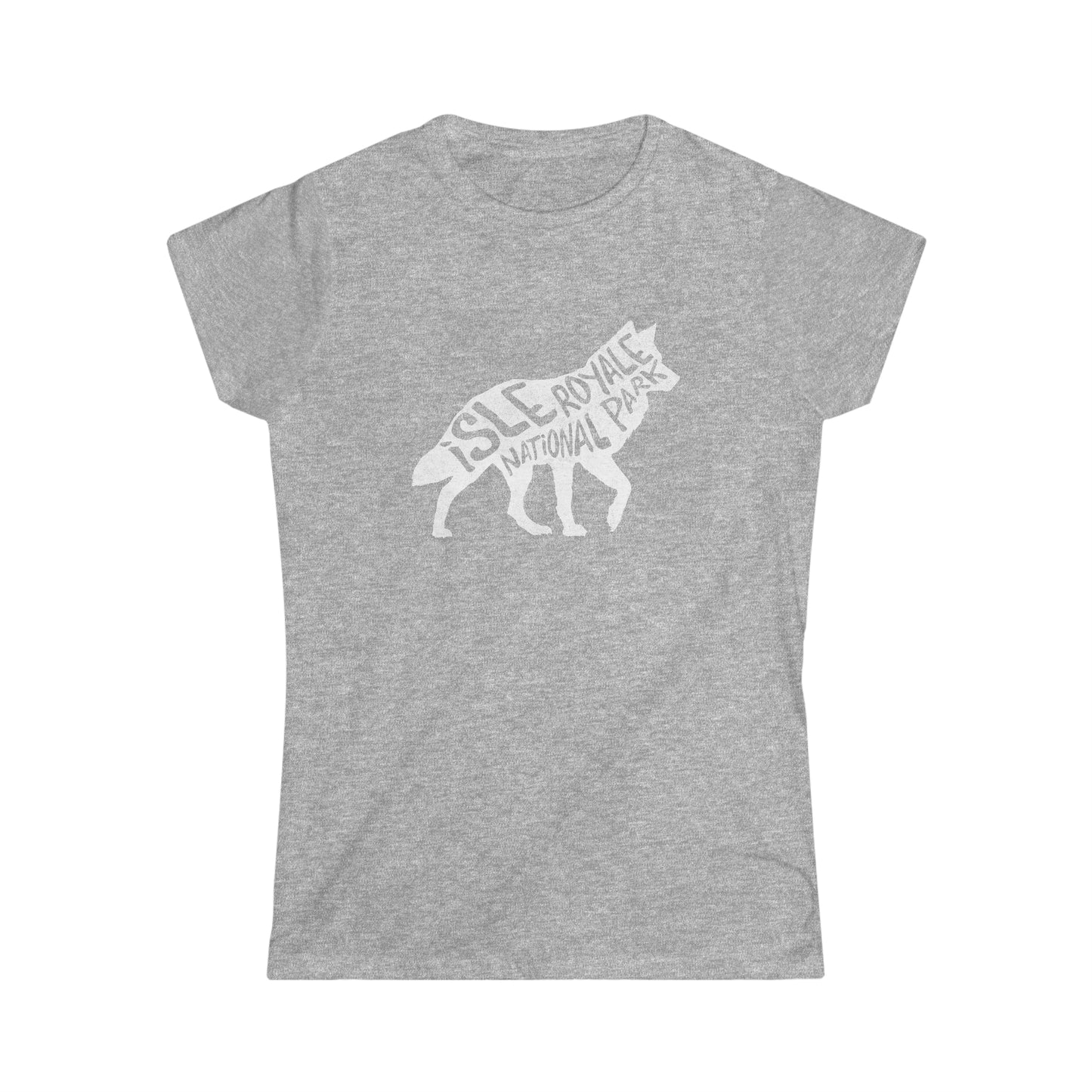 Isle Royale National Park Women's T-Shirt - Wolf