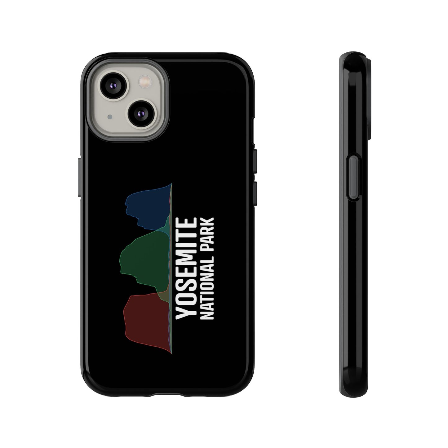 Yosemite National Park Phone Case - Histogram Design