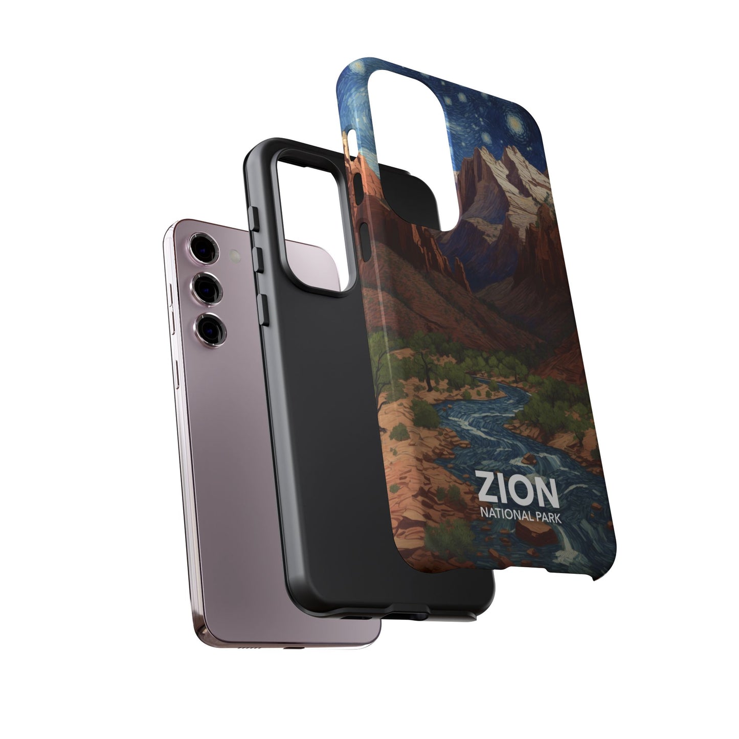 Zion National Park Phone Case - Starry Night