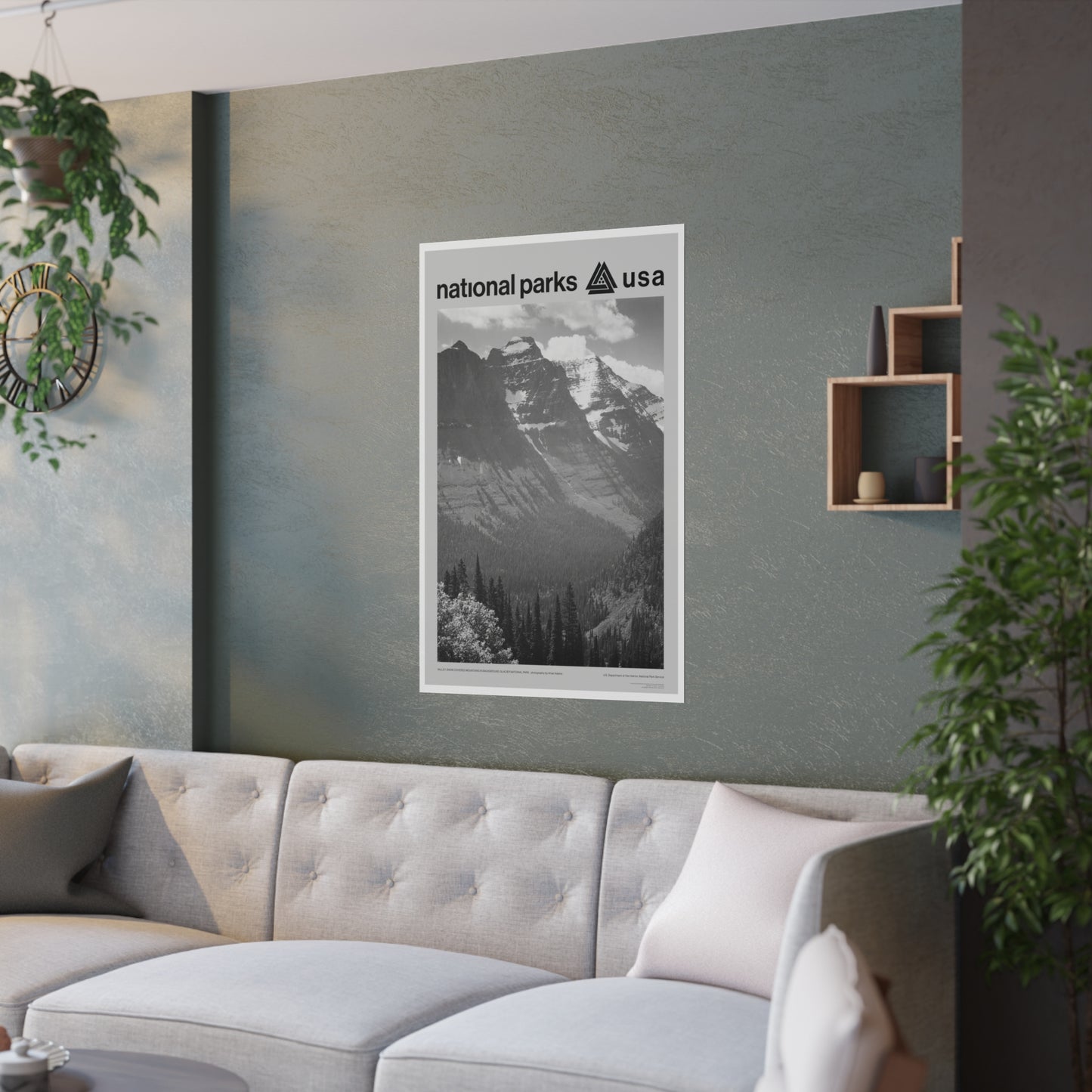 Glacier National Park Poster - Ansel Adams