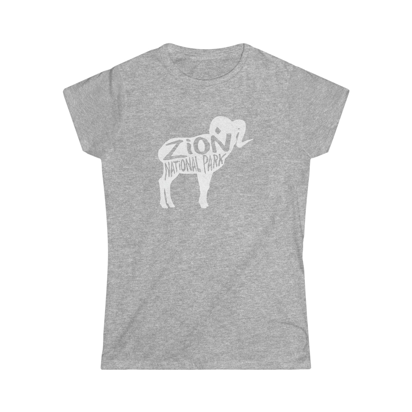 Zion National Park Women's T-Shirt - Bighorn Sheep