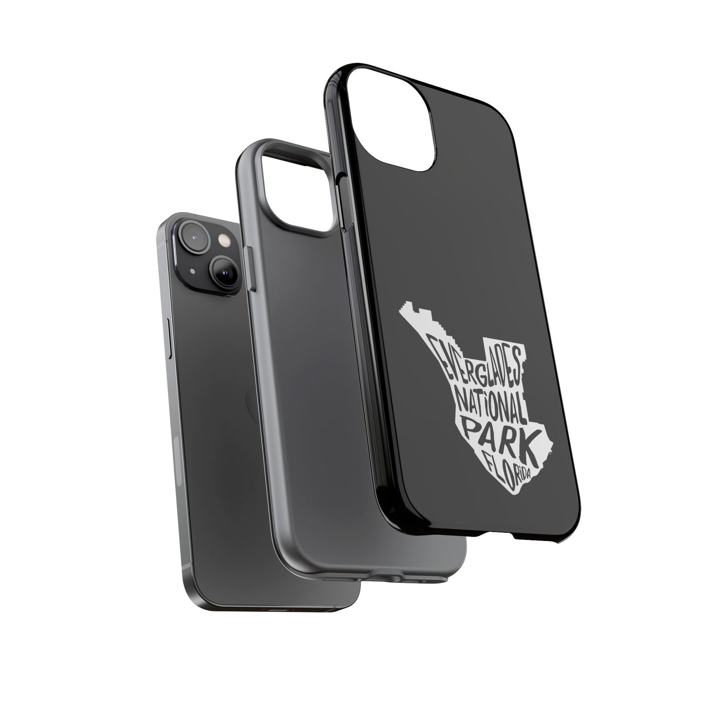 Everglades National Park Phone Case - Map Design