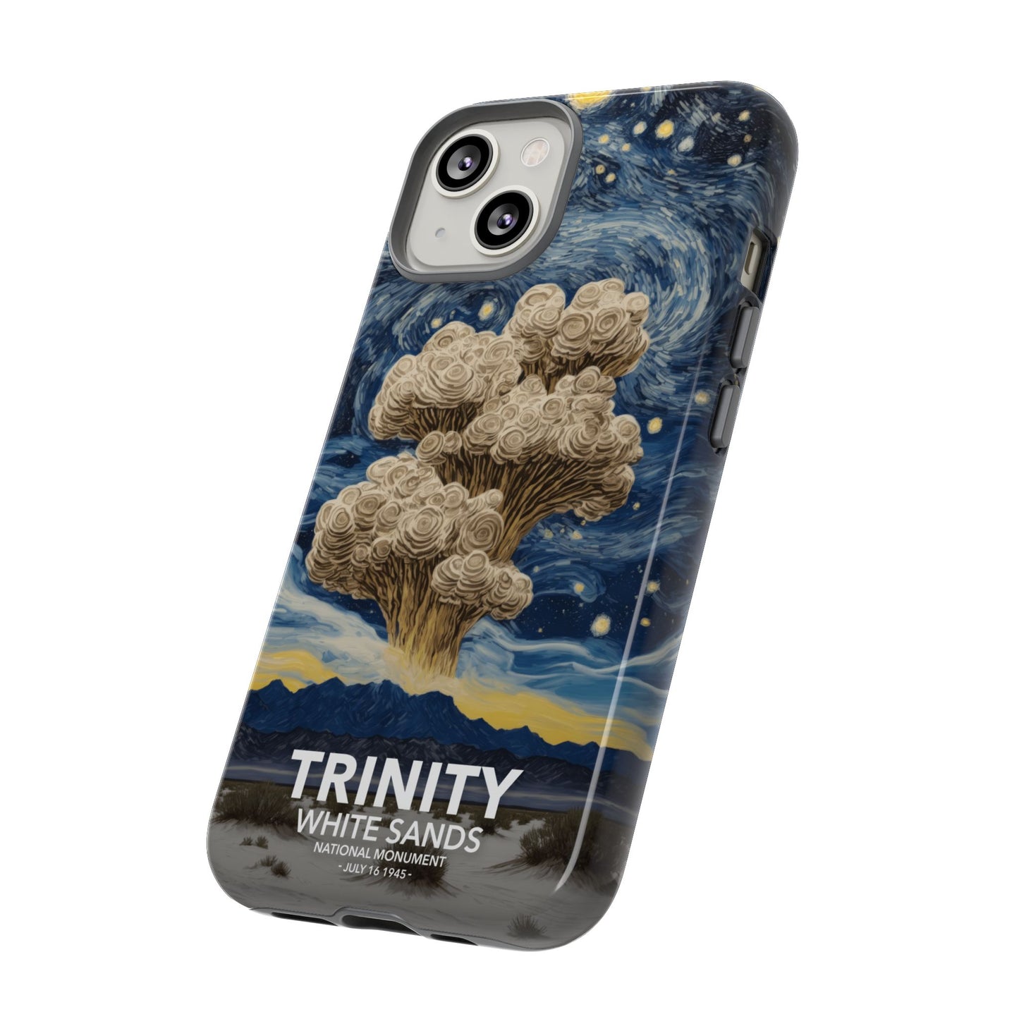 White Sands National Park Phone Case - Starry Night Trinity Test