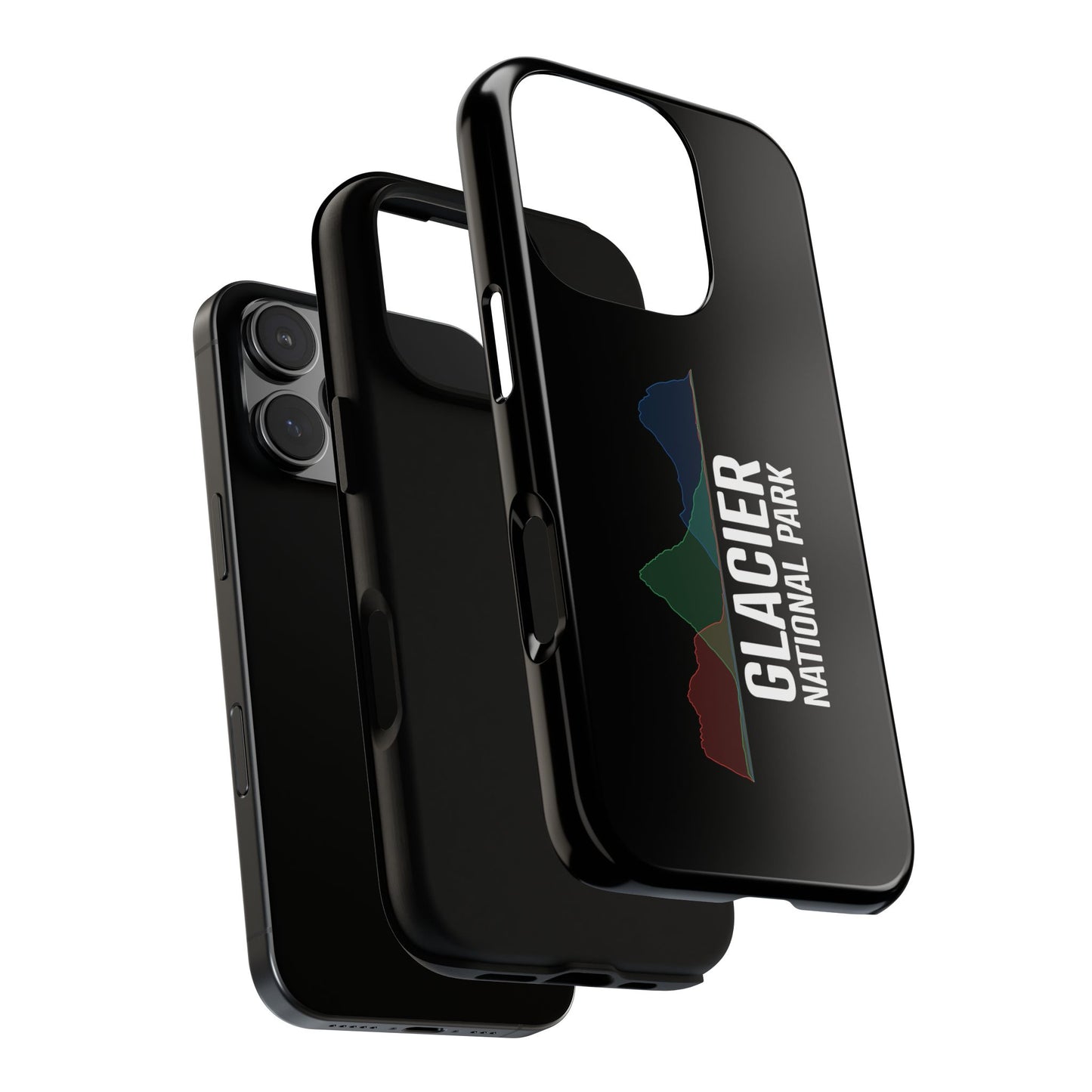 Glacier National Park Phone Case - Histogram Design