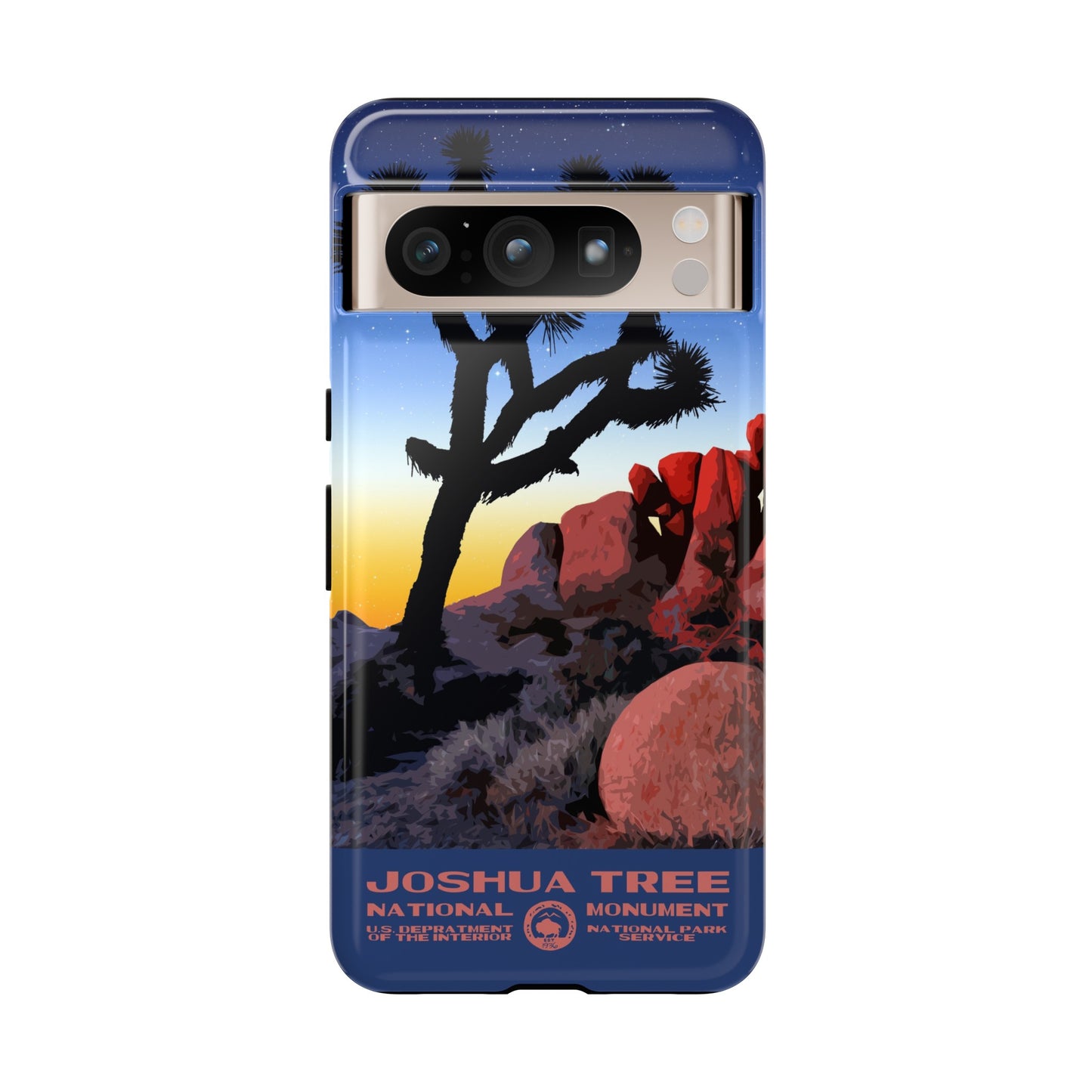 Joshua Tree National Park iPhone Case - Night