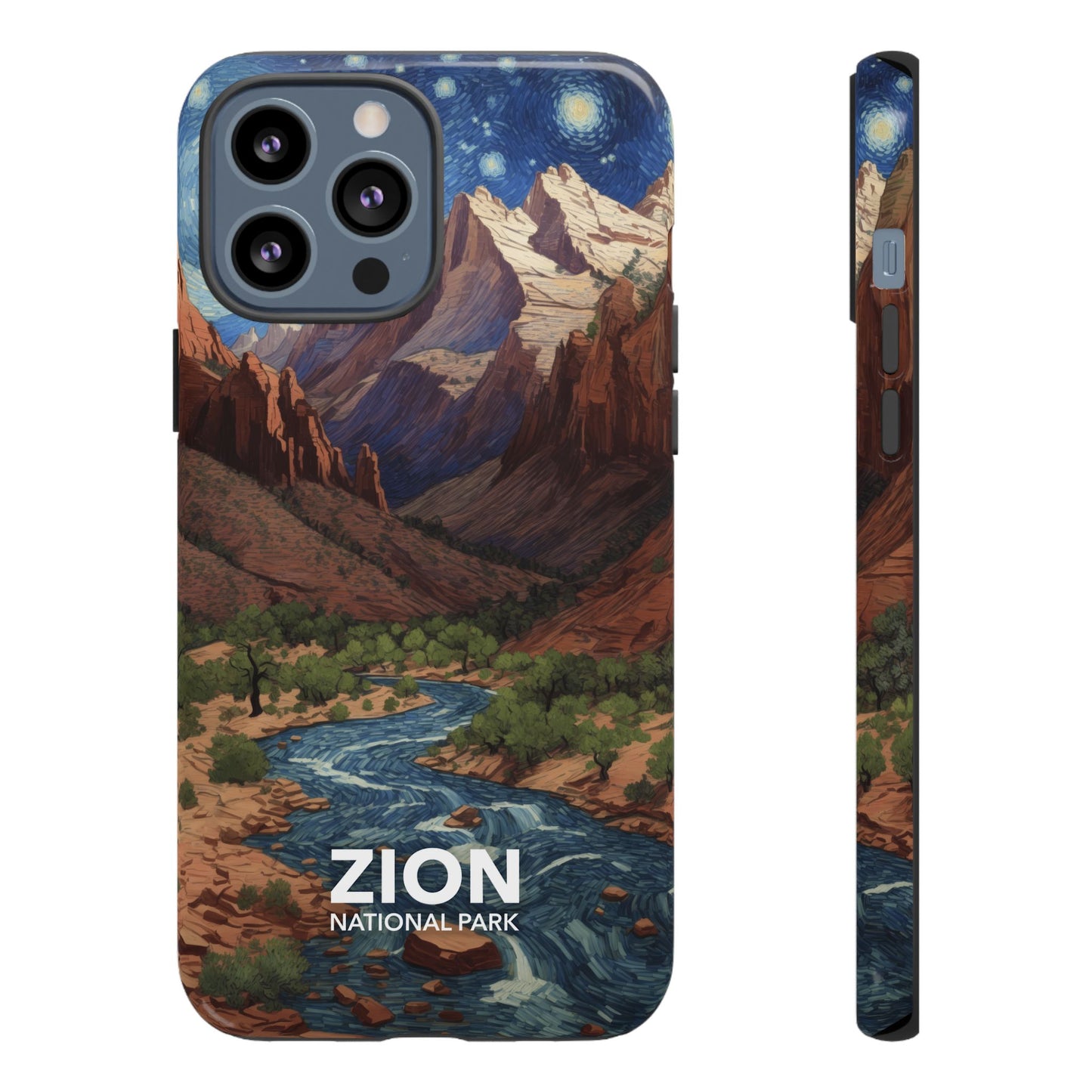 Zion National Park Phone Case - Starry Night