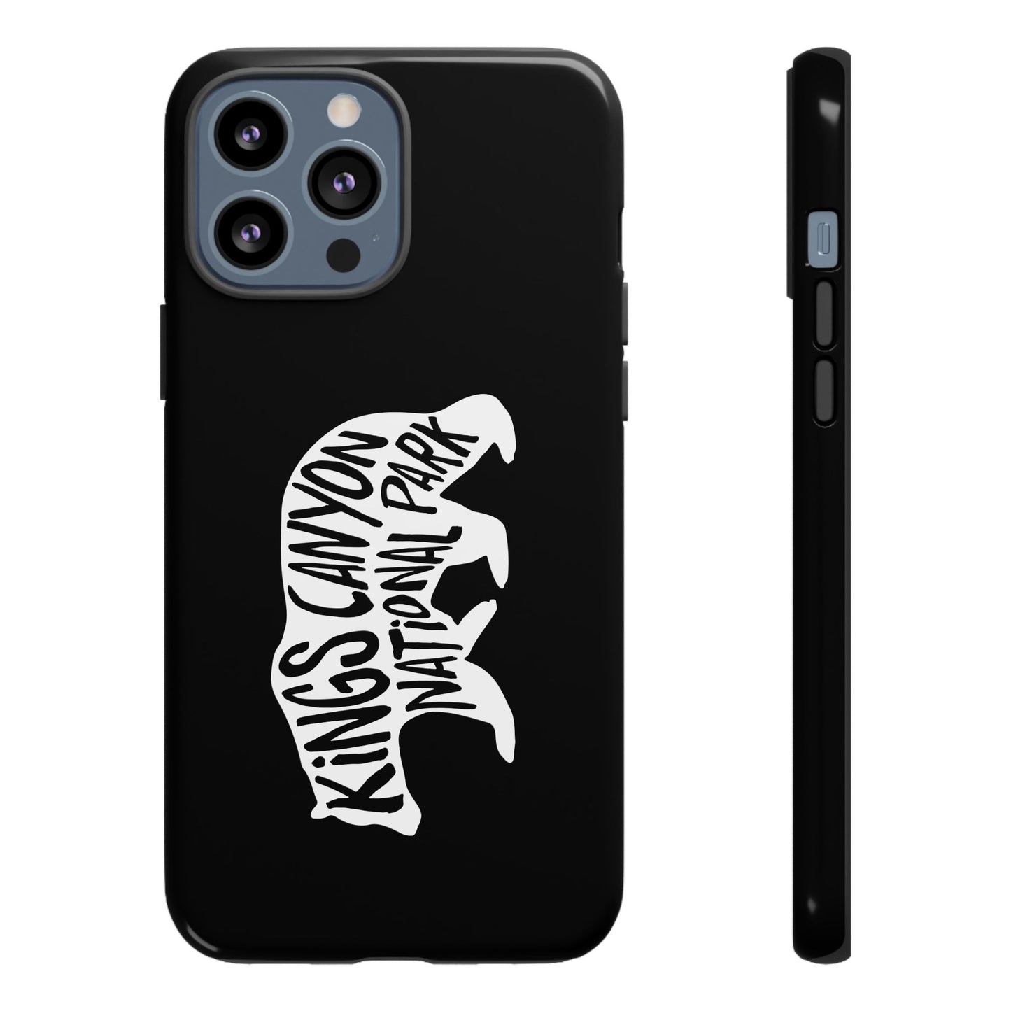 Kings Canyon National Park Phone Case - Black Bear Design