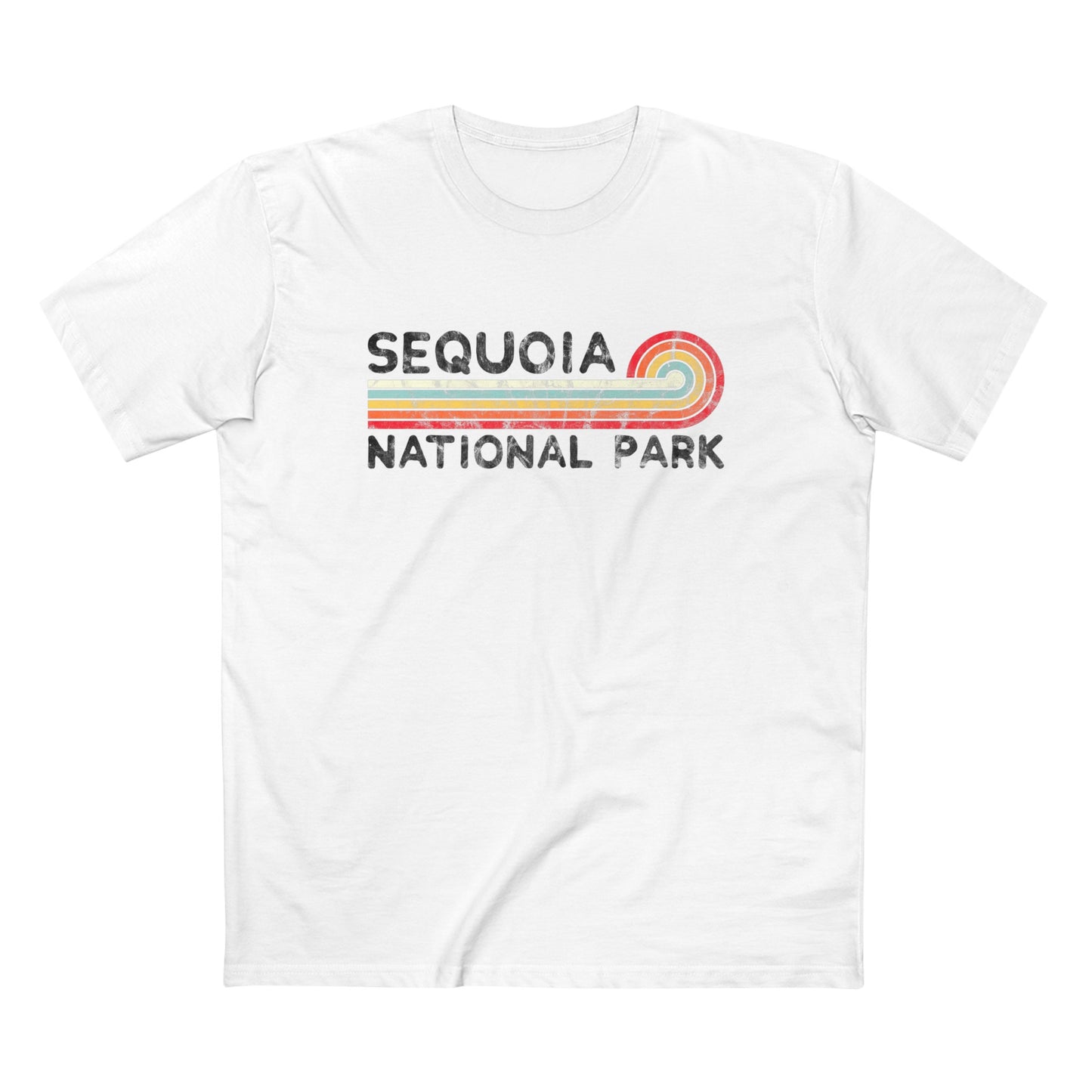 Sequoia National Park T-Shirt - Vintage Stretched Sunrise