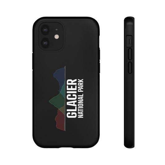 Glacier National Park Phone Case - Histogram Design