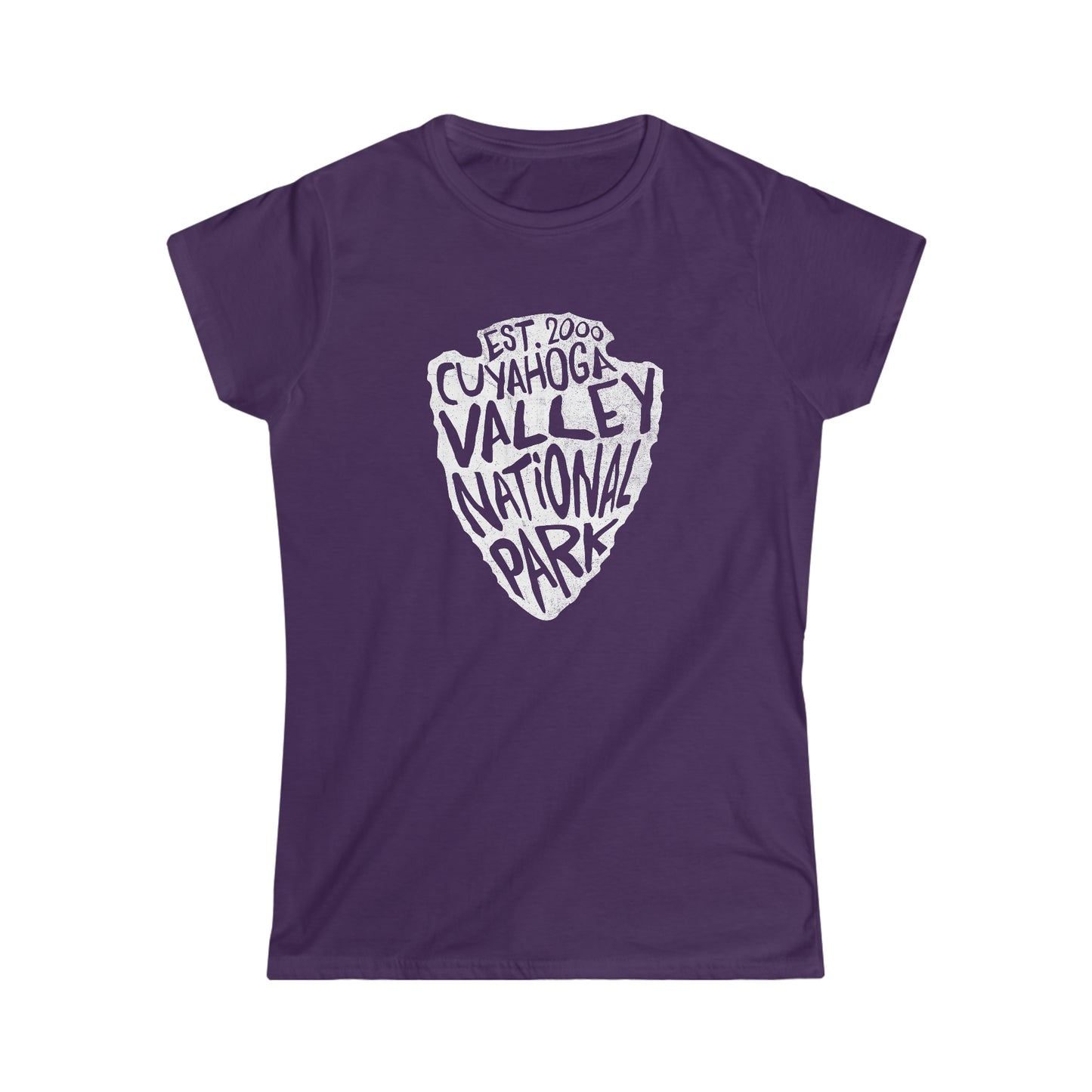 Cuyahoga Valley National Park Women's T-Shirt - Arrowhead Design