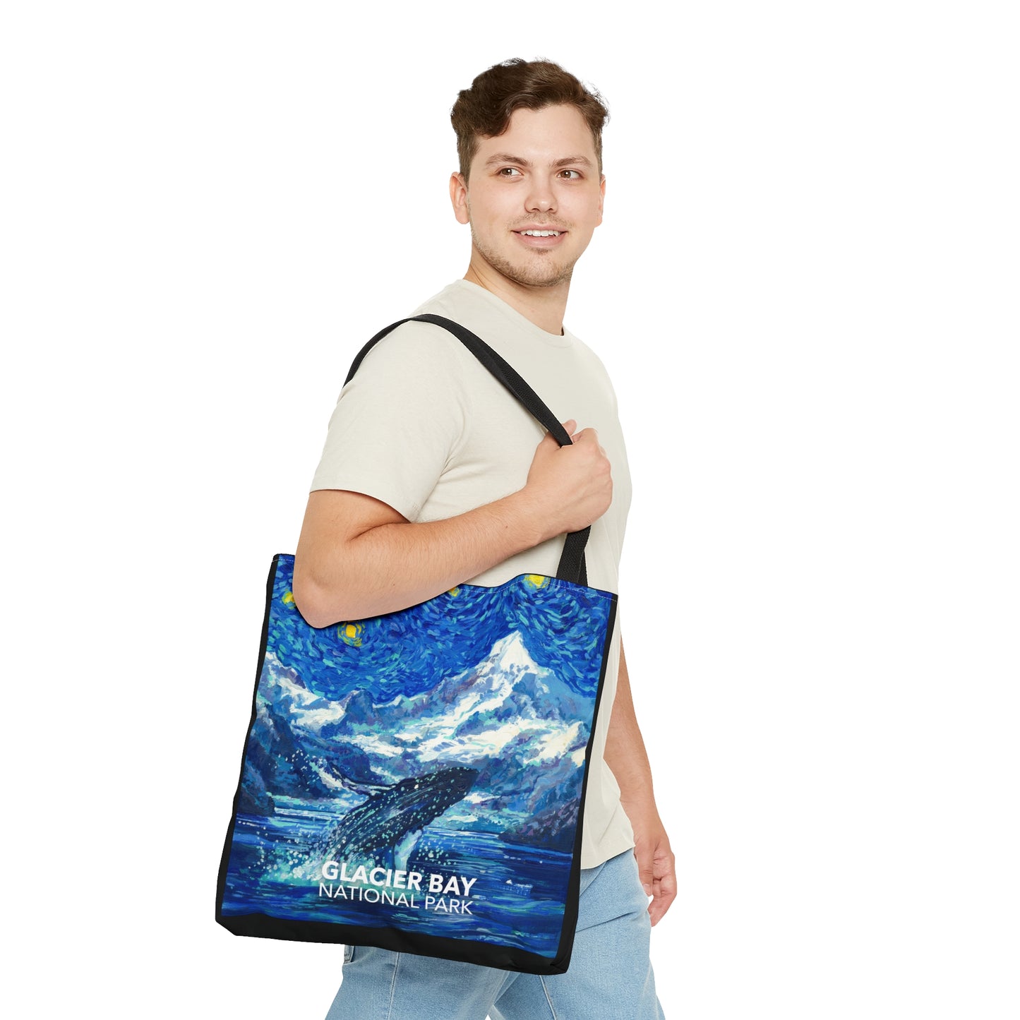 Glacier Bay National Park Tote Bag - The Starry Night