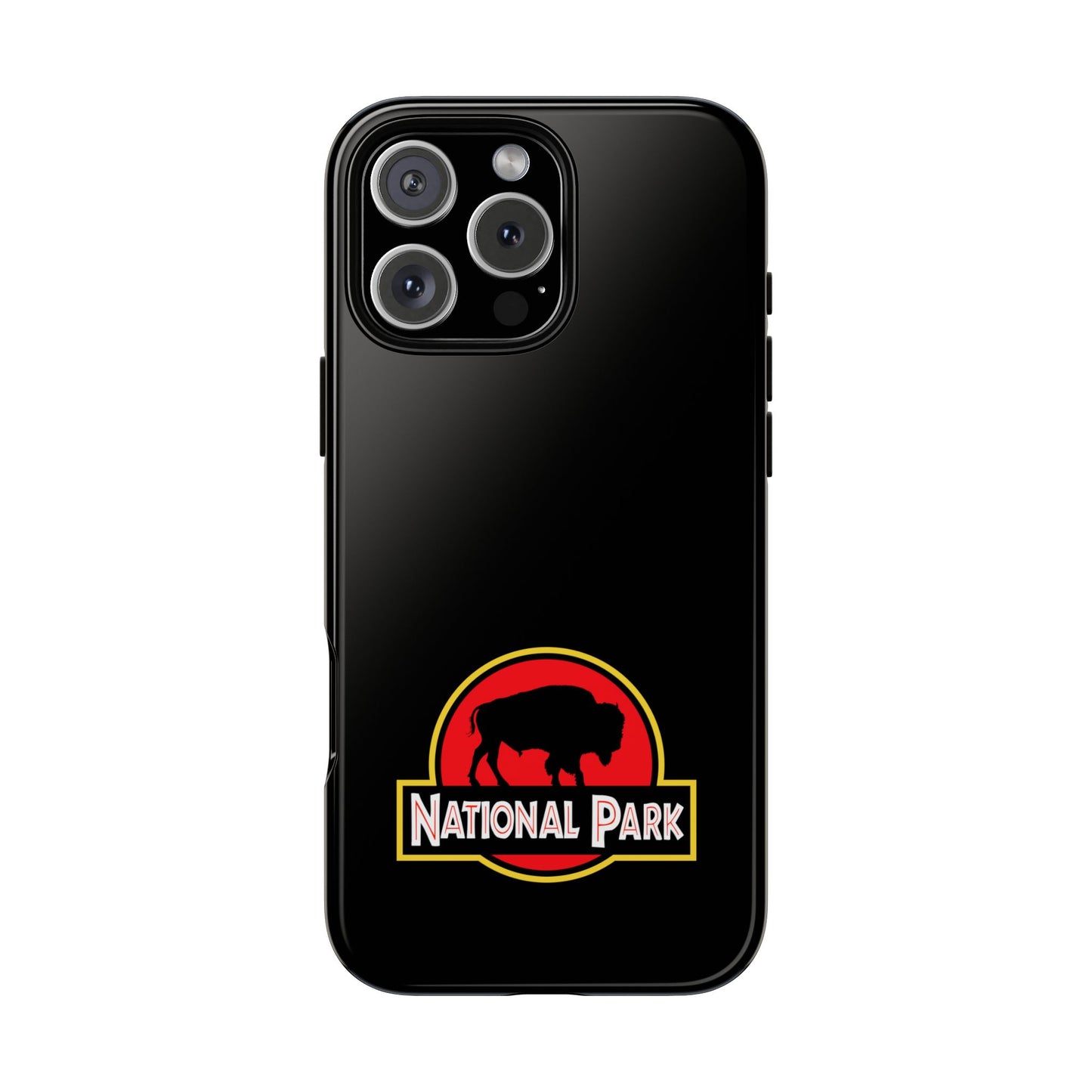 Bison National Park Phone Case - Parody Logo