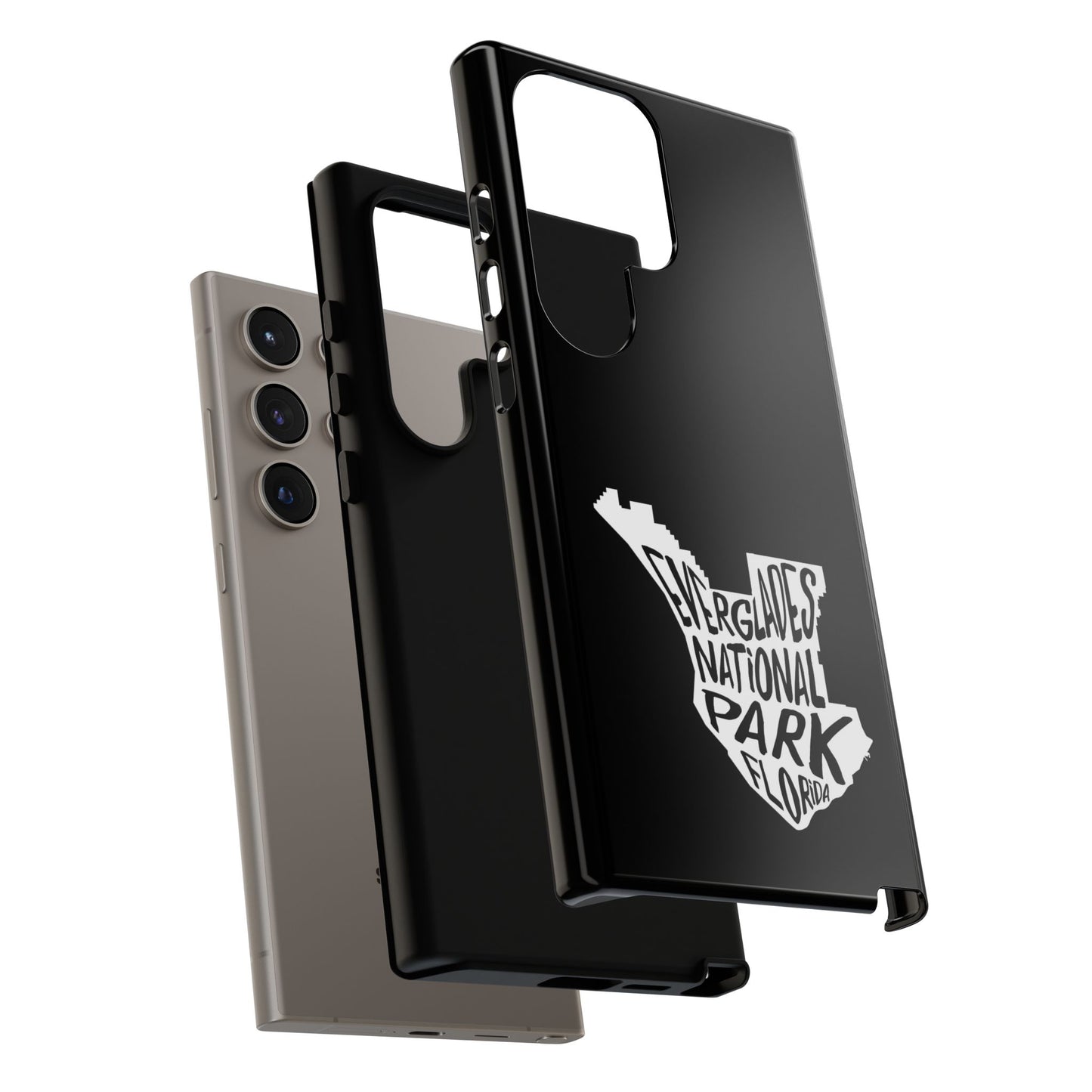 Everglades National Park Phone Case - Map Design