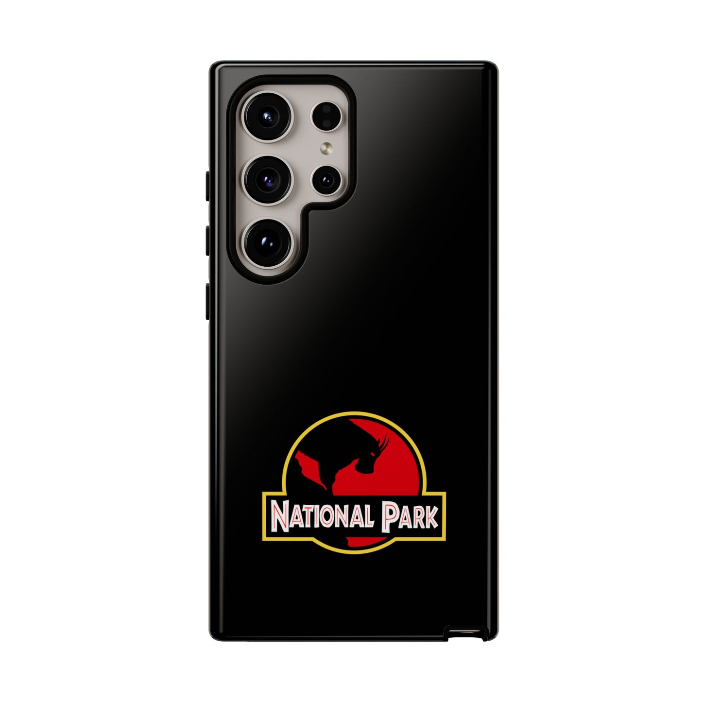 Mountain Goat National Park Phone Case - Parody Logo
