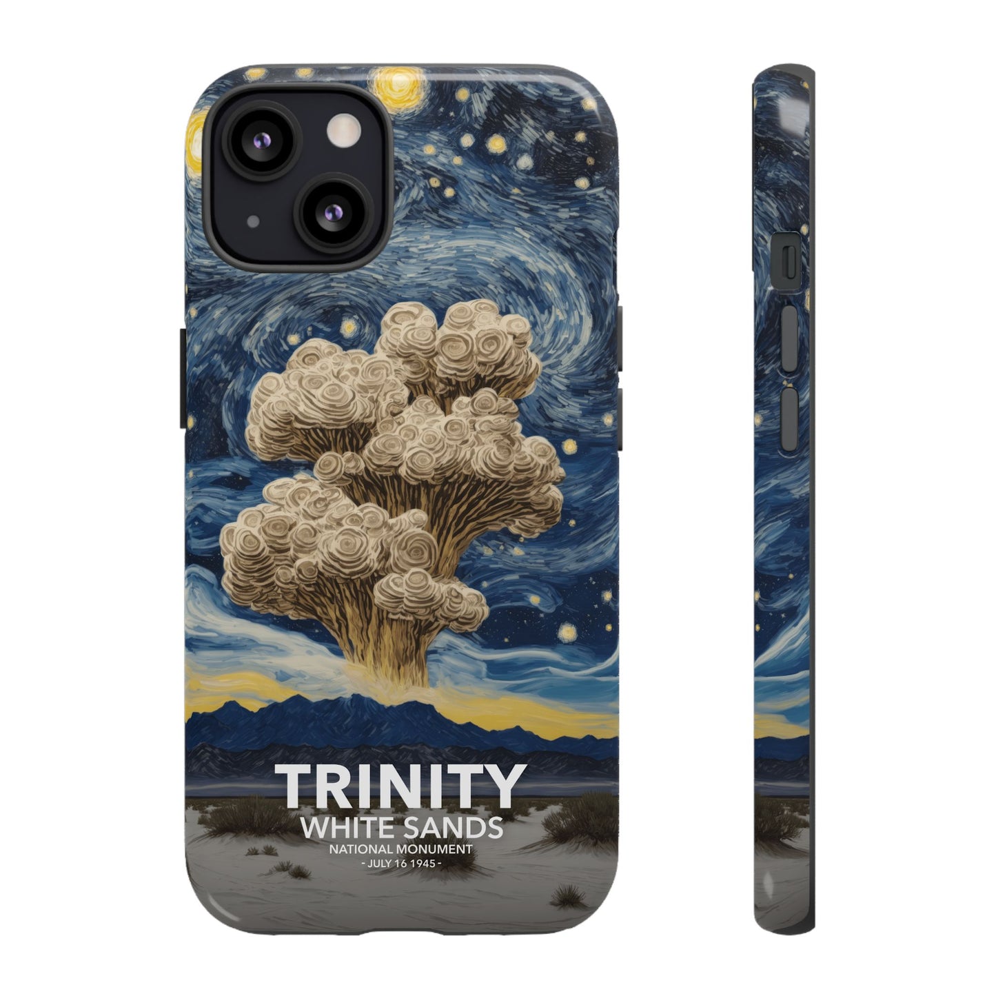 White Sands National Park Phone Case - Starry Night Trinity Test