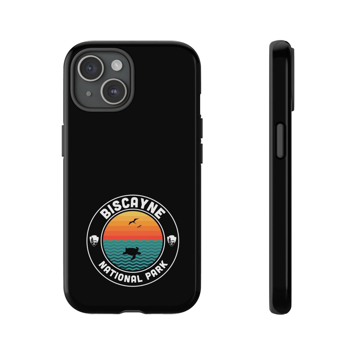Biscayne National Park Phone Case - Round Emblem Design