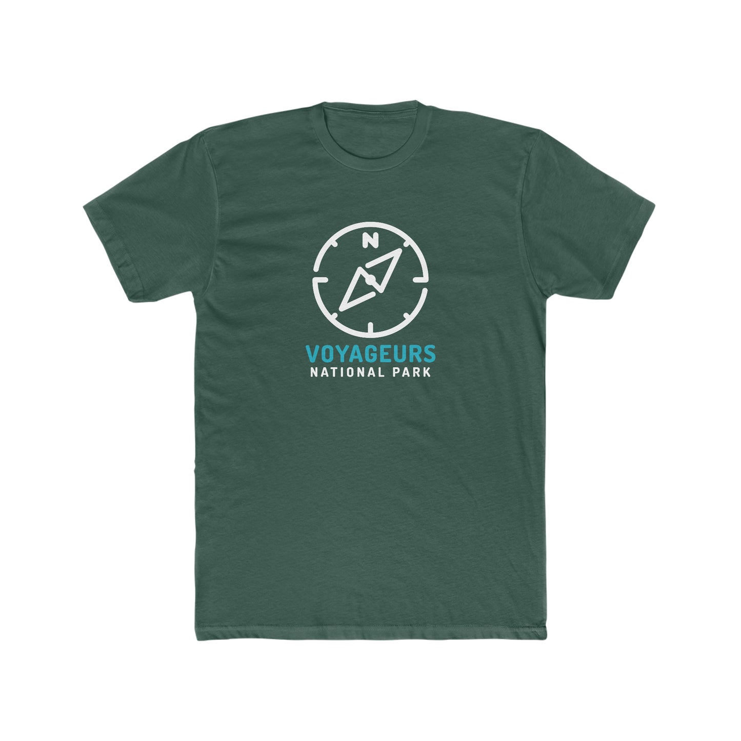 Voyageurs National Park T-Shirt Compass Design