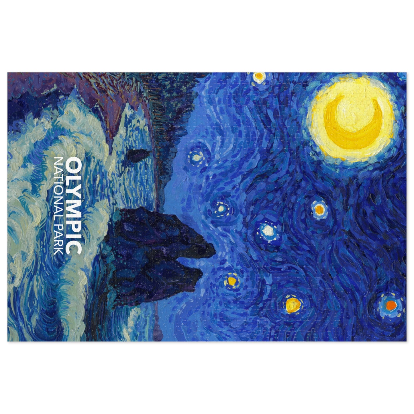 Olympic National Park Jigsaw Puzzle - The Starry Night