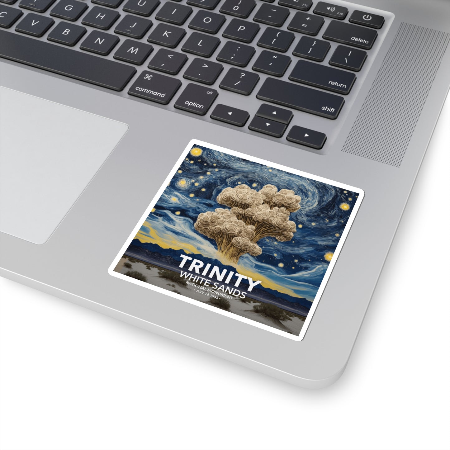 White Sands National Park Sticker - The Starry Night Trinity Test