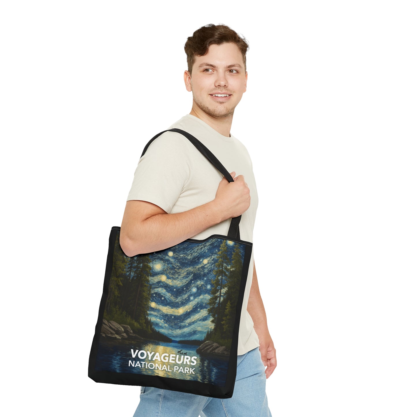 Voyageurs National Park Tote Bag - The Starry Night