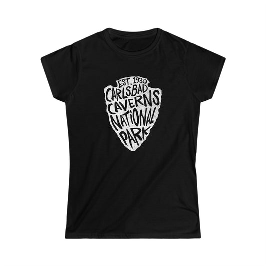 Carlsbad Caverns National Park Women's T-Shirt - Arrowhead Design