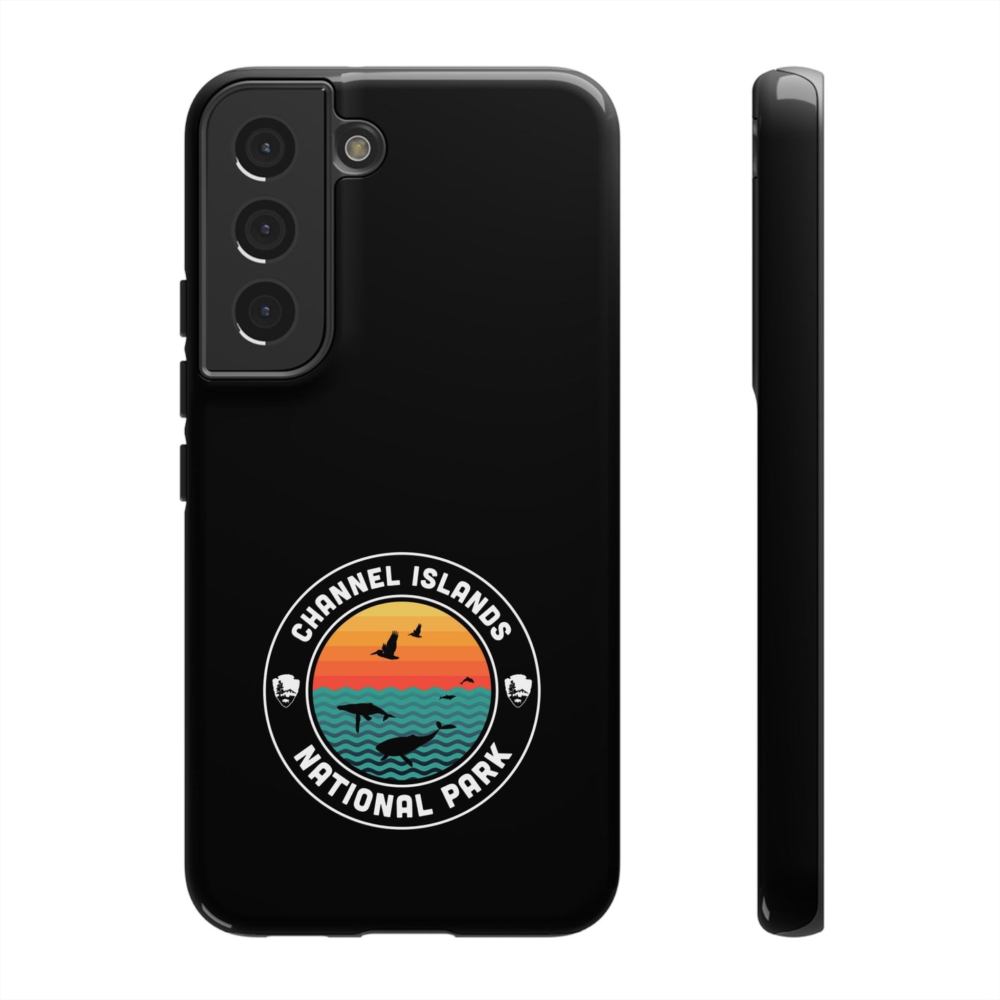 Channel Islands National Park Phone Case - Round Emblem Design