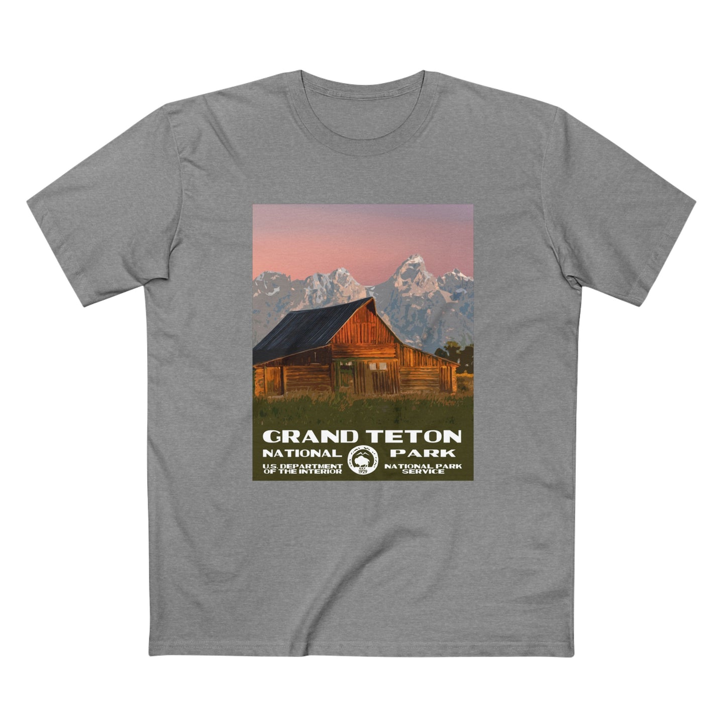 Grand Teton National Park T-Shirt - WPA Poster Barn