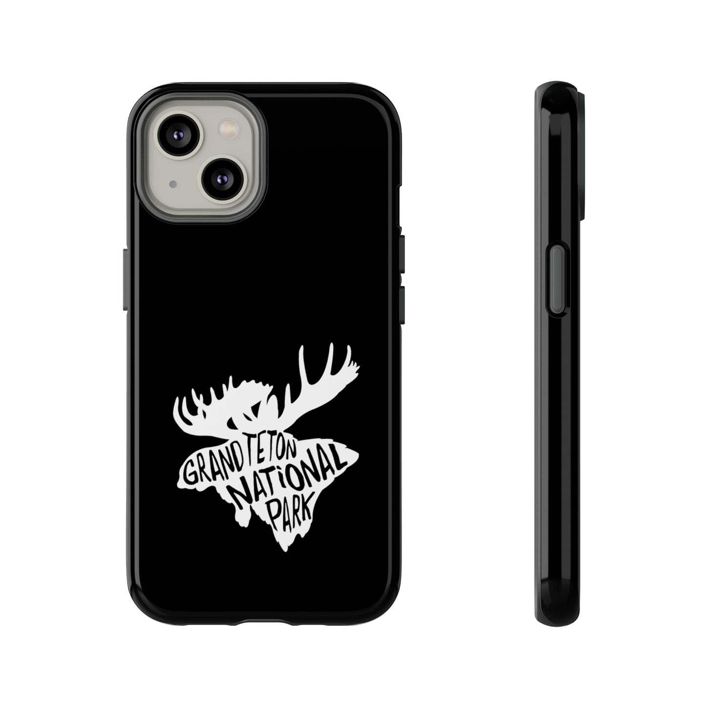 Grand Teton National Park Phone Case - Moose Design