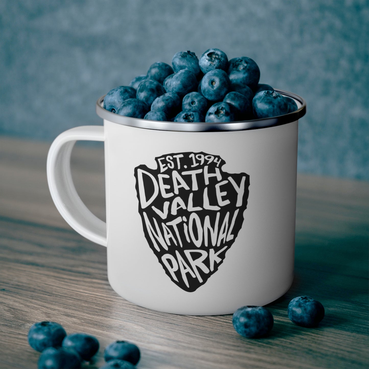 Death Valley National Park Enamel Camping Mug - Arrowhead