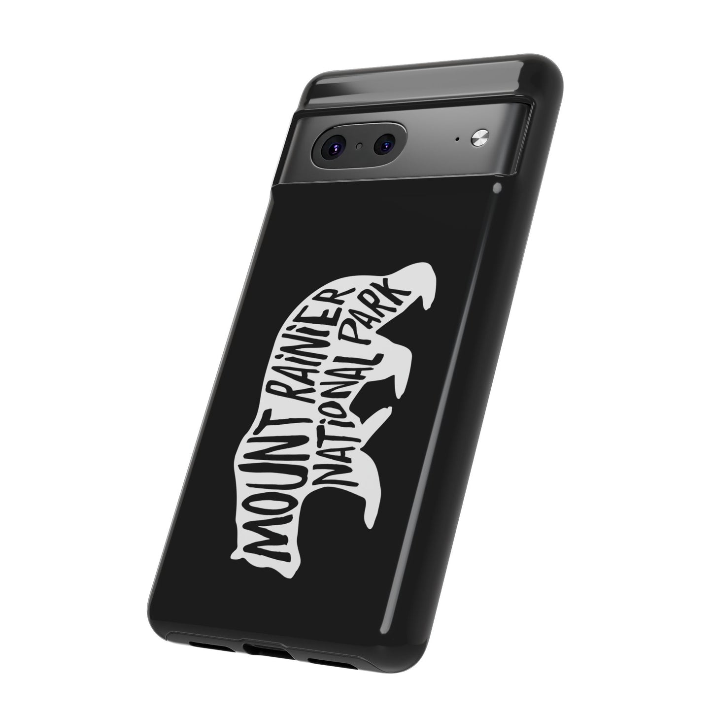 Mount Rainier National Park Phone Case - Black Bear Design