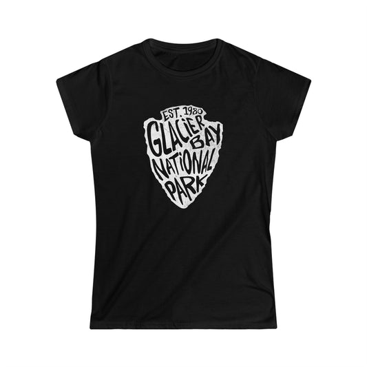 Glacier Bay National Park Women's T-Shirt - Arrowhead Design