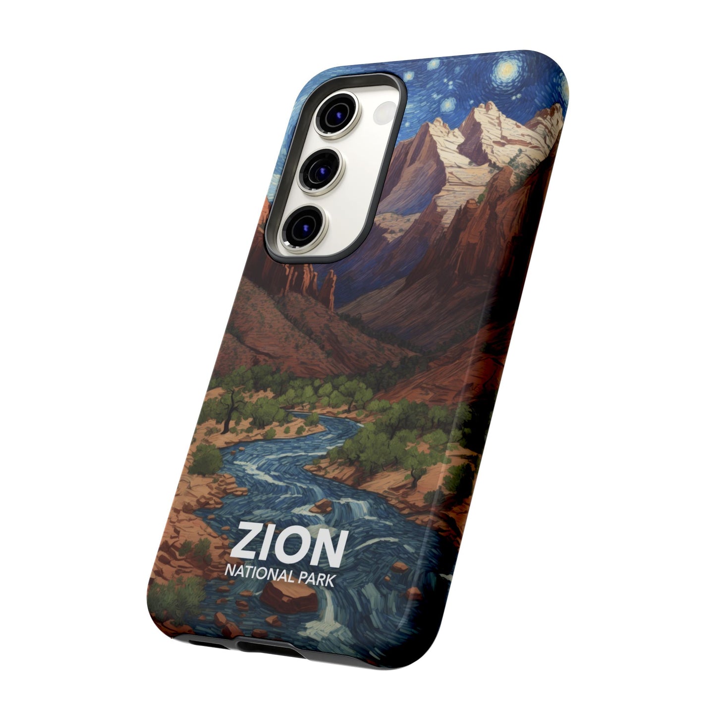 Zion National Park Phone Case - Starry Night