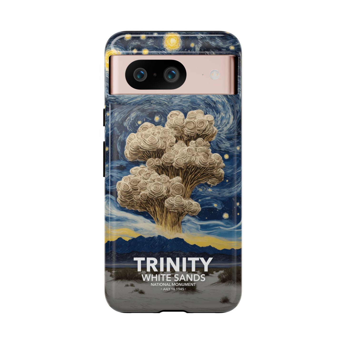 White Sands National Park Phone Case - Starry Night Trinity Test