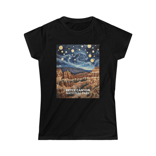 Bryce Canyon National Park T-Shirt - Women's Starry Night