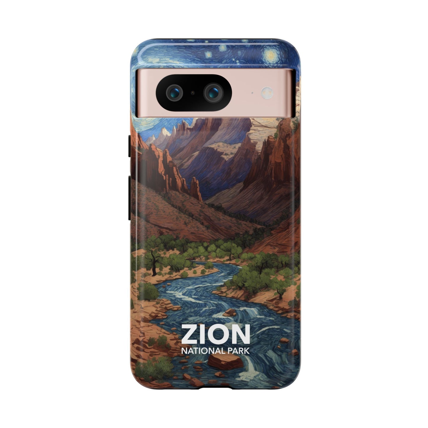 Zion National Park Phone Case - Starry Night