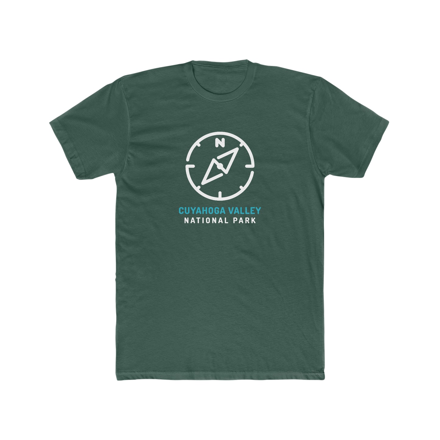 Cuyahoga Valley National Park T-Shirt Compass Design