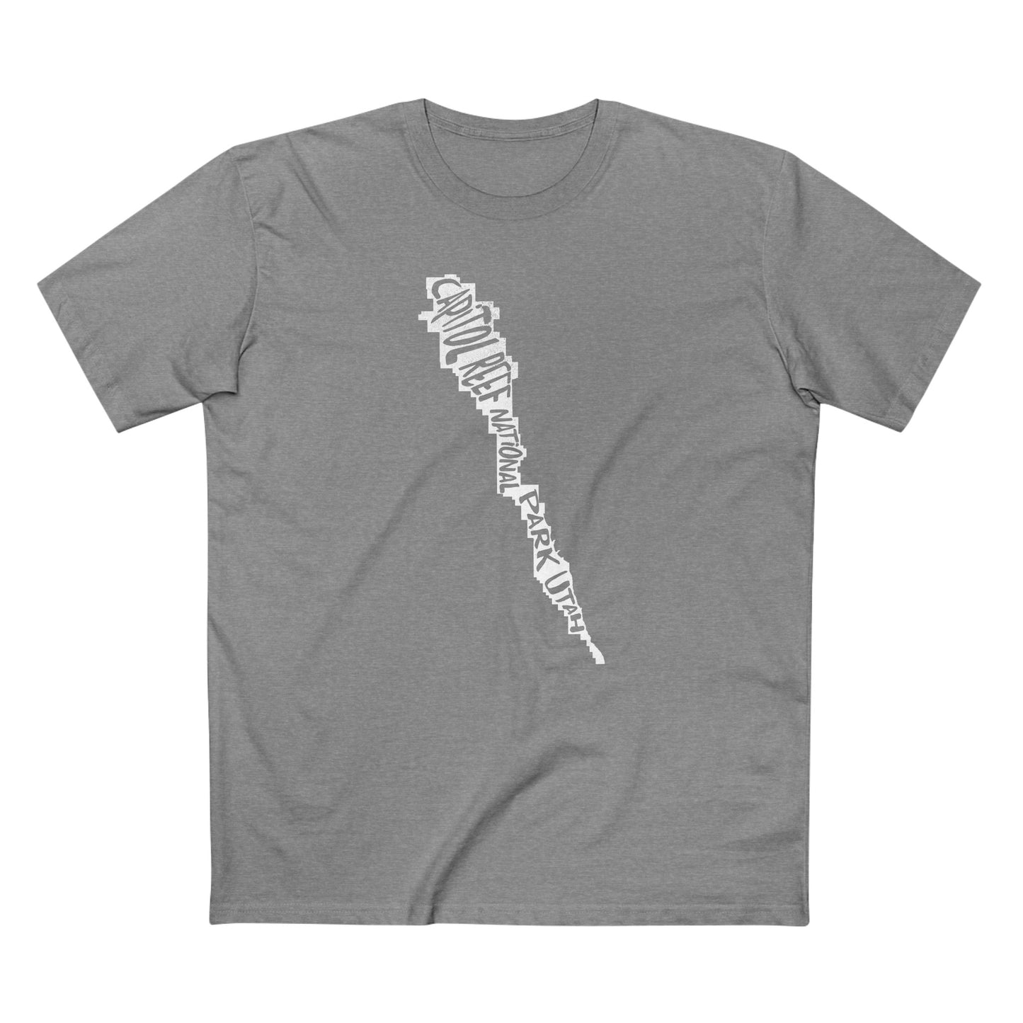 Capitol Reef National Park T-Shirt - Map