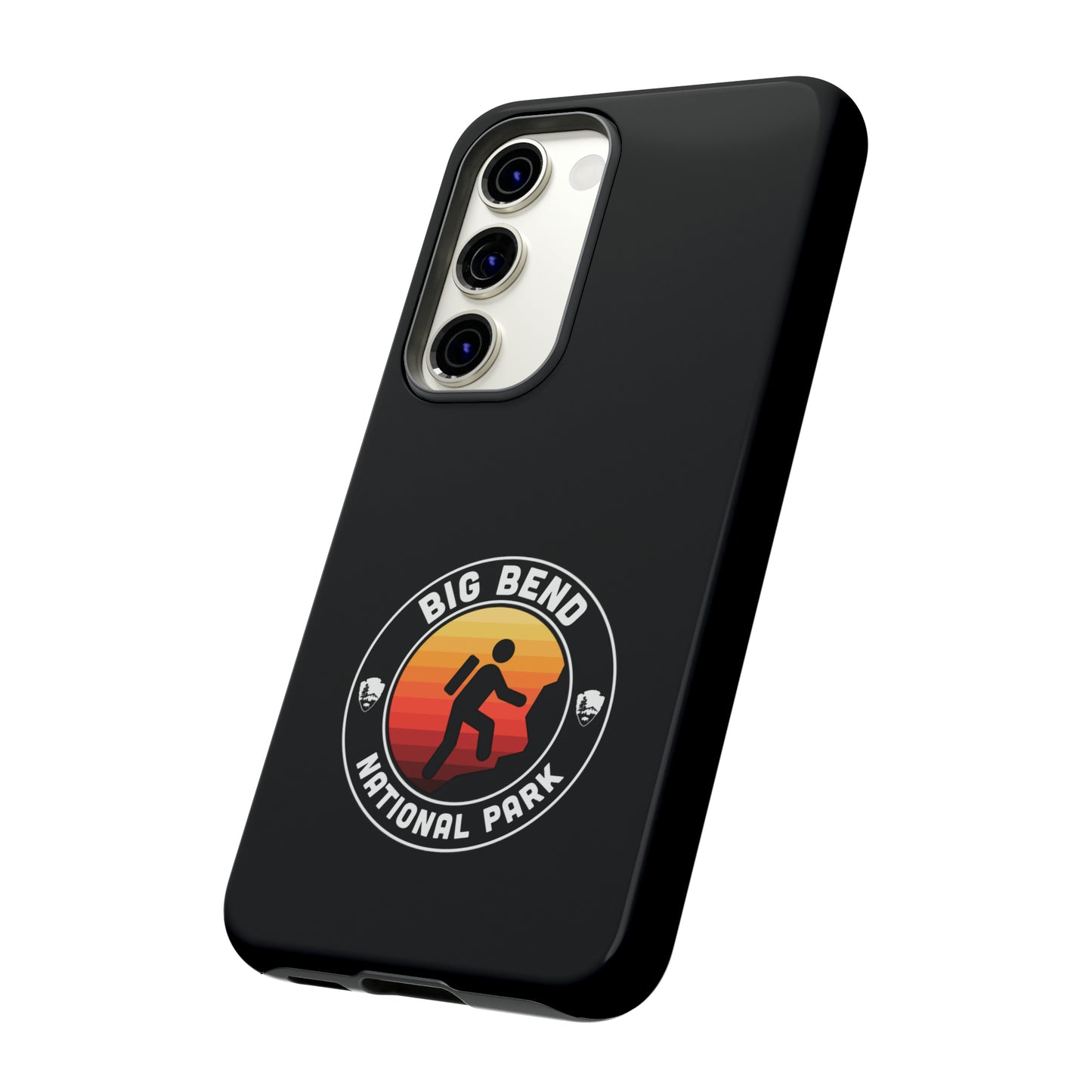 Big Bend National Park Phone Case - Round Emblem Design