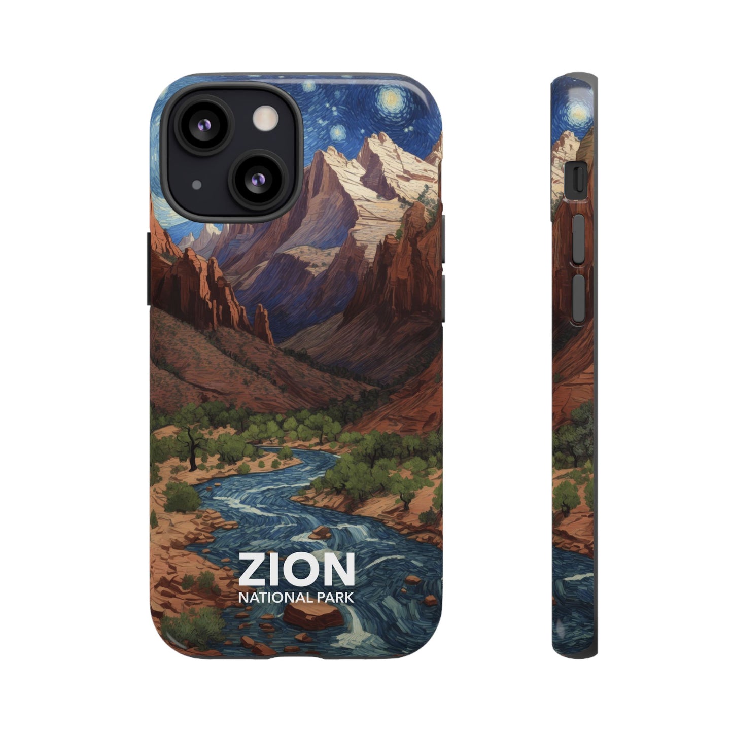 Zion National Park Phone Case - Starry Night