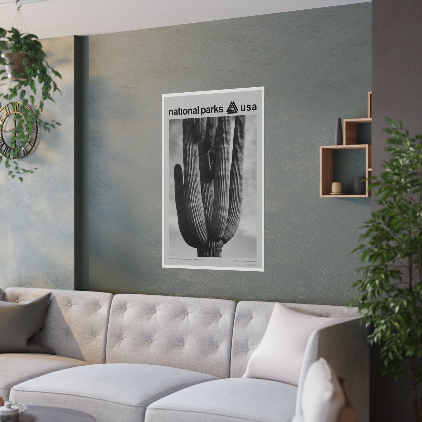 Saguaro National Park Poster - Ansel Adams
