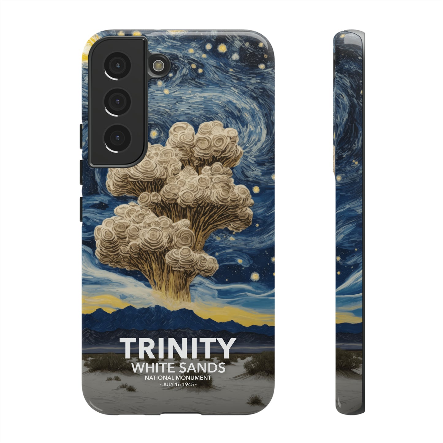White Sands National Park Phone Case - Starry Night Trinity Test