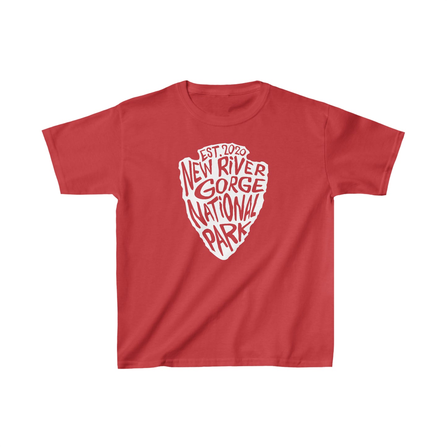 New River Gorge National Park Child T-Shirt - Arrowhead Design