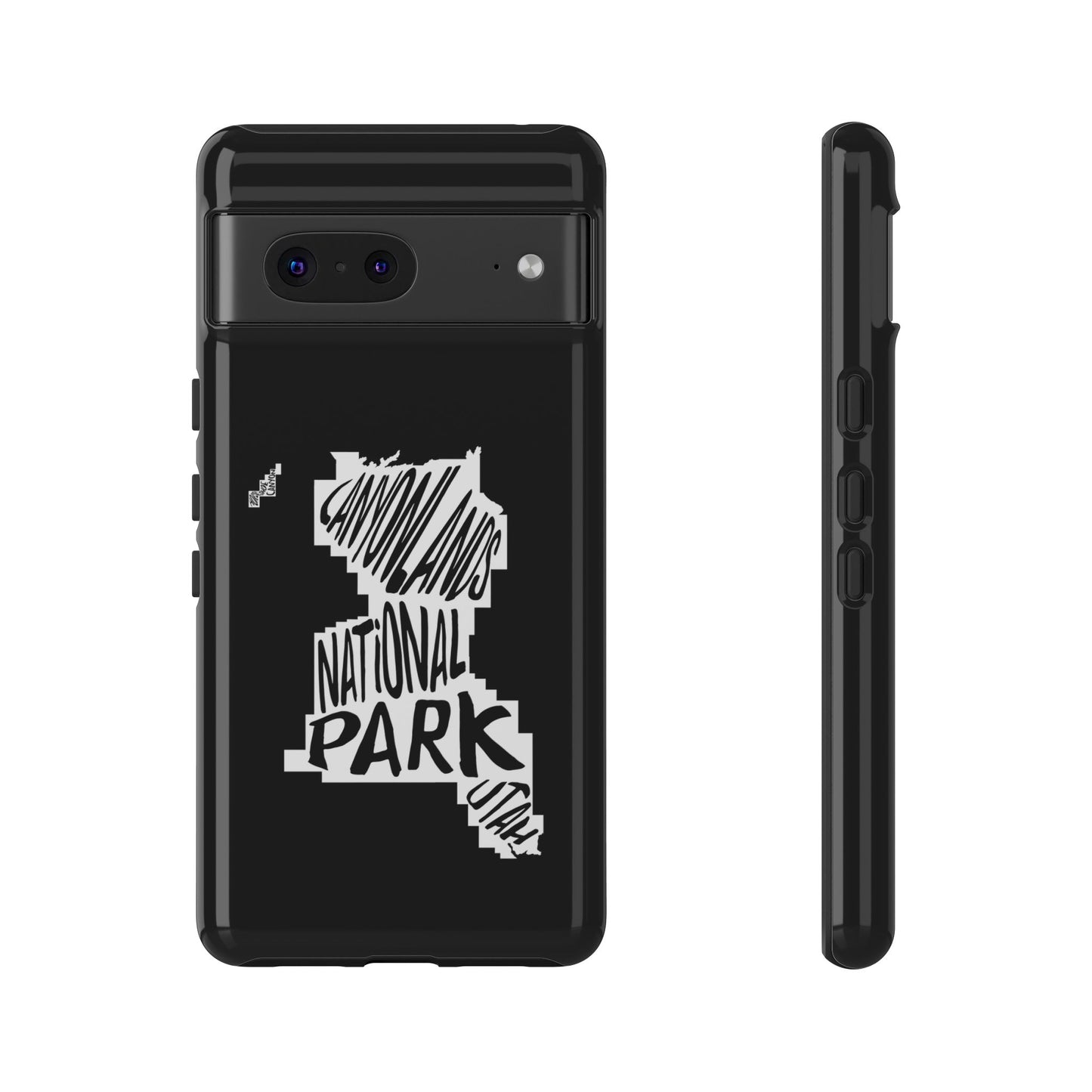 Canyonlands National Park Phone Case - Map Design