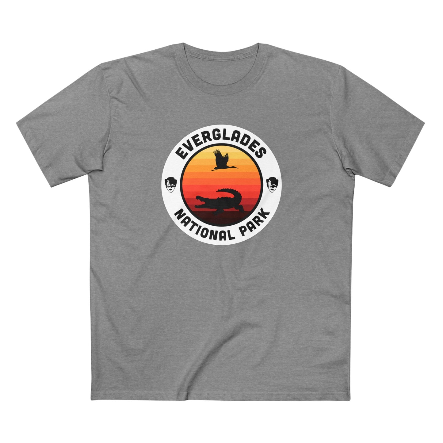 Everglades National Park T-Shirt - Round Badge Design