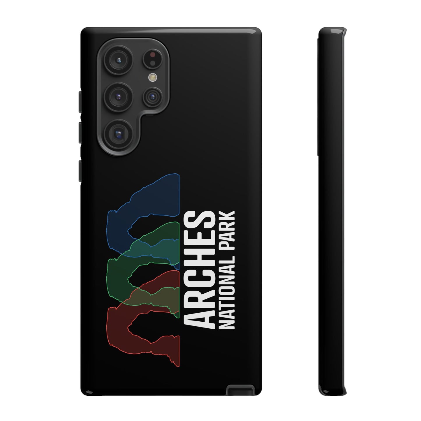 Arches National Park Phone Case - Delicate Arch Histogram Design