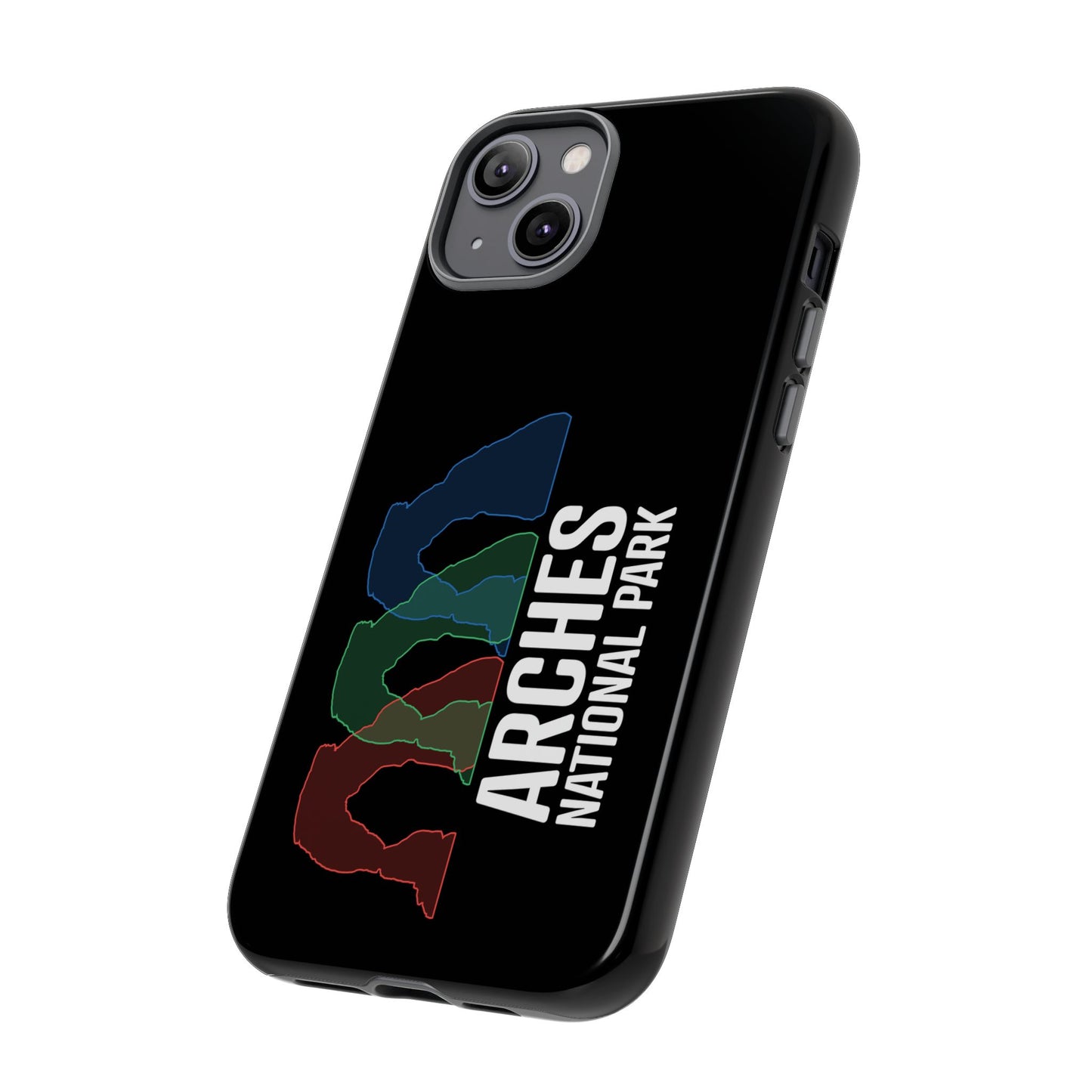 Arches National Park Phone Case - Delicate Arch Histogram Design