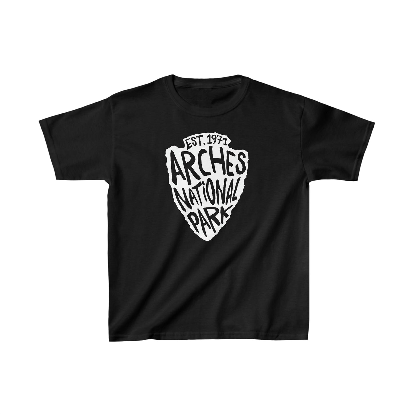 Arches National Park Child T-Shirt - Arrowhead Design