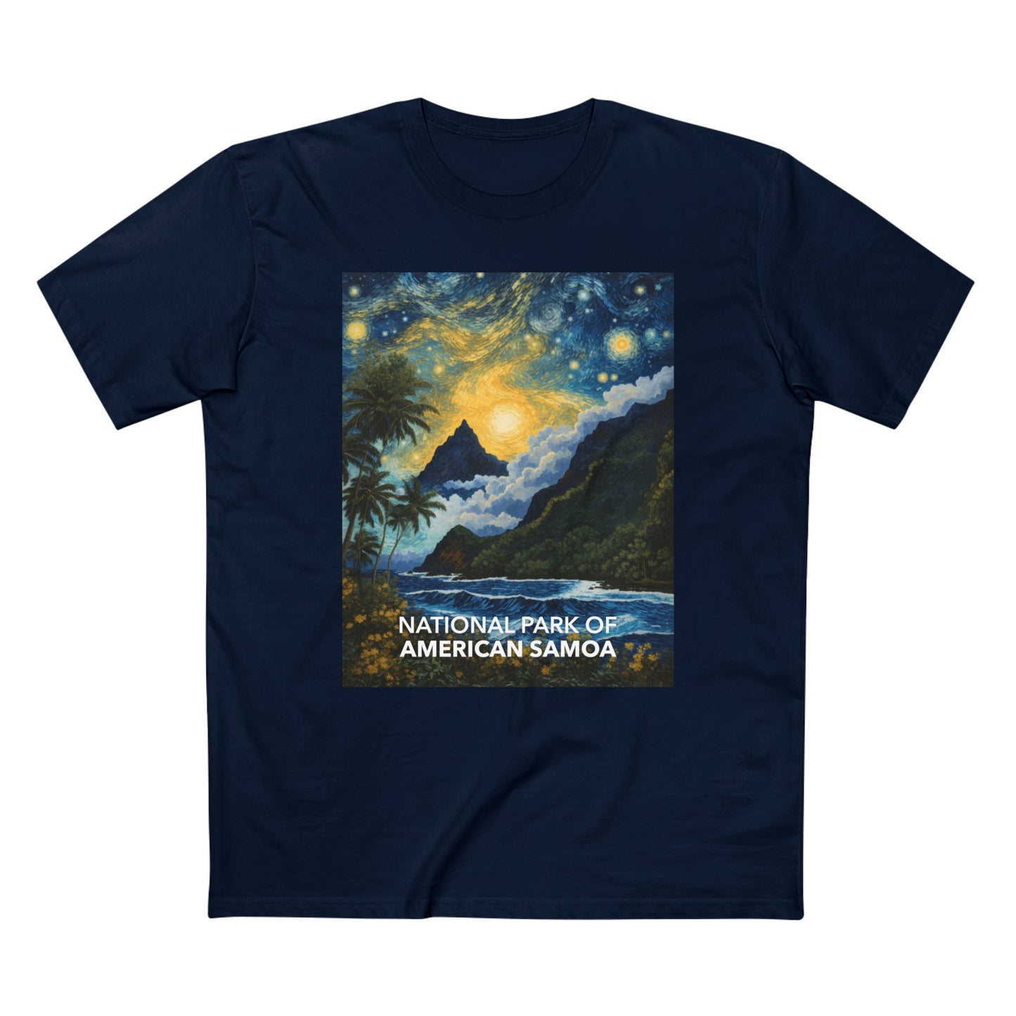 National Park of American Samoa T-Shirt - The Starry Night