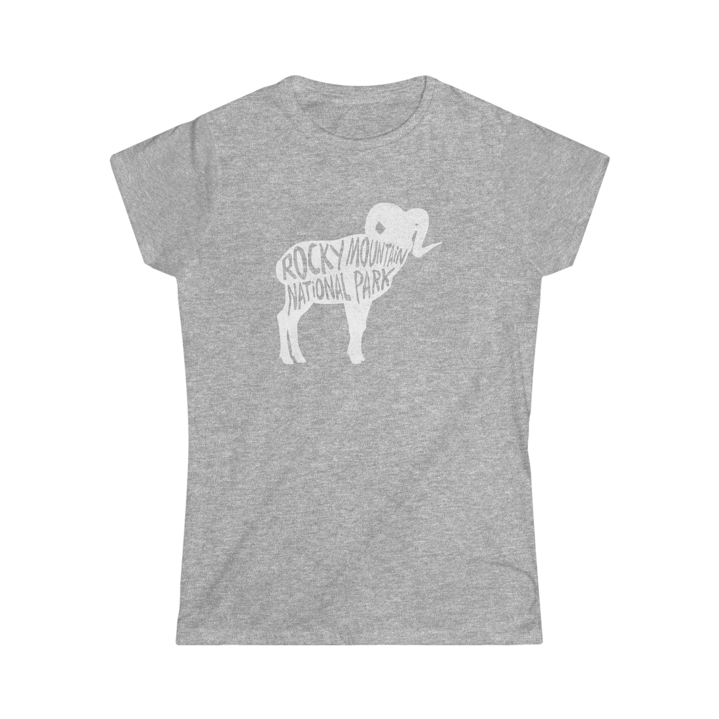 Rocky Mountain National Park Women's T-Shirt - Bighorn Sheep